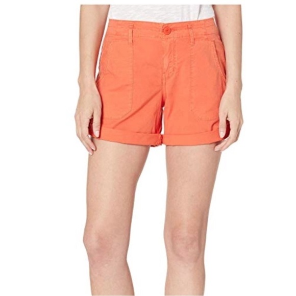 Sanctuary Pants - NEW Sanctuary Explorer Patch Pocket Short Orange Coral size 30